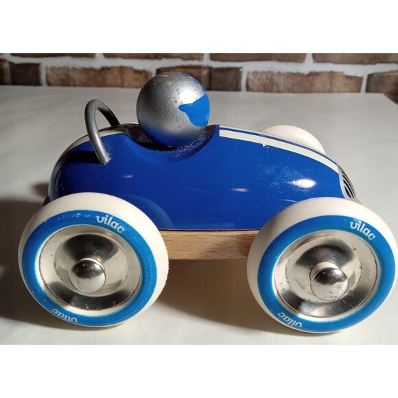 Vilac A 323969 Blue Vintage Roadster Made In France